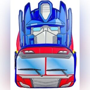 NWT Loungefly Hasbro’s Transformers Optimus Prime mini backpack